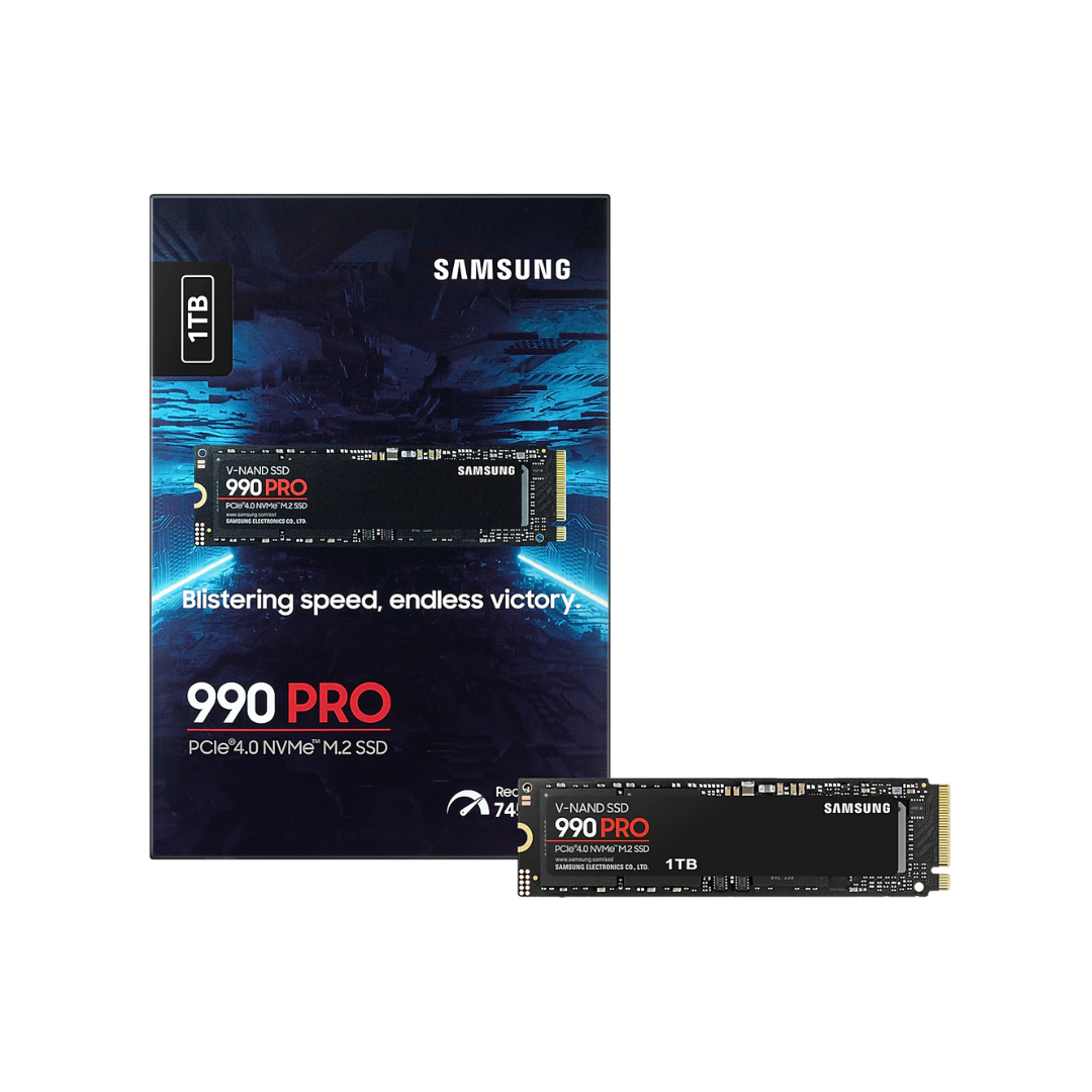 سامسونج 990 برو 1 تيرابايت PCIe 4.0 NVMe - MZ-V9P1T0 