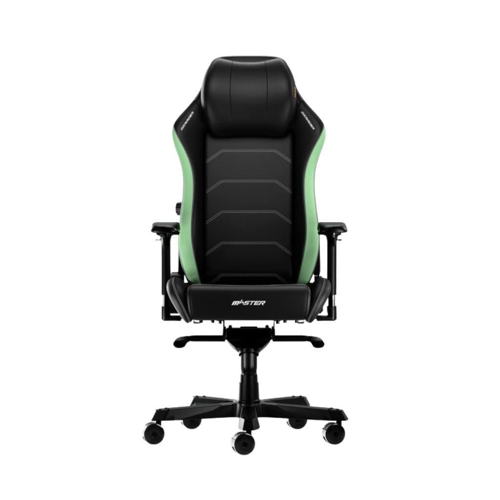 DXRacer MASTER Gaming Chair EPU Leather - Black and Green