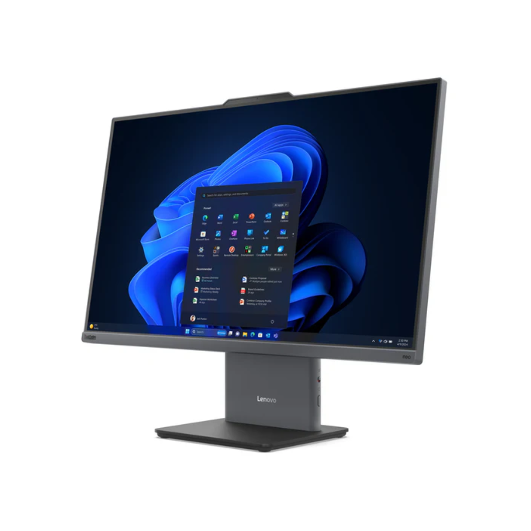 All in One Lenovo ThinkCentre neo 50a (HU00), Intel Core i7-13620H, RAM 16G, 512GB SSD, Intel UHD Graphics, 24 FHD IPS, Luna Grey