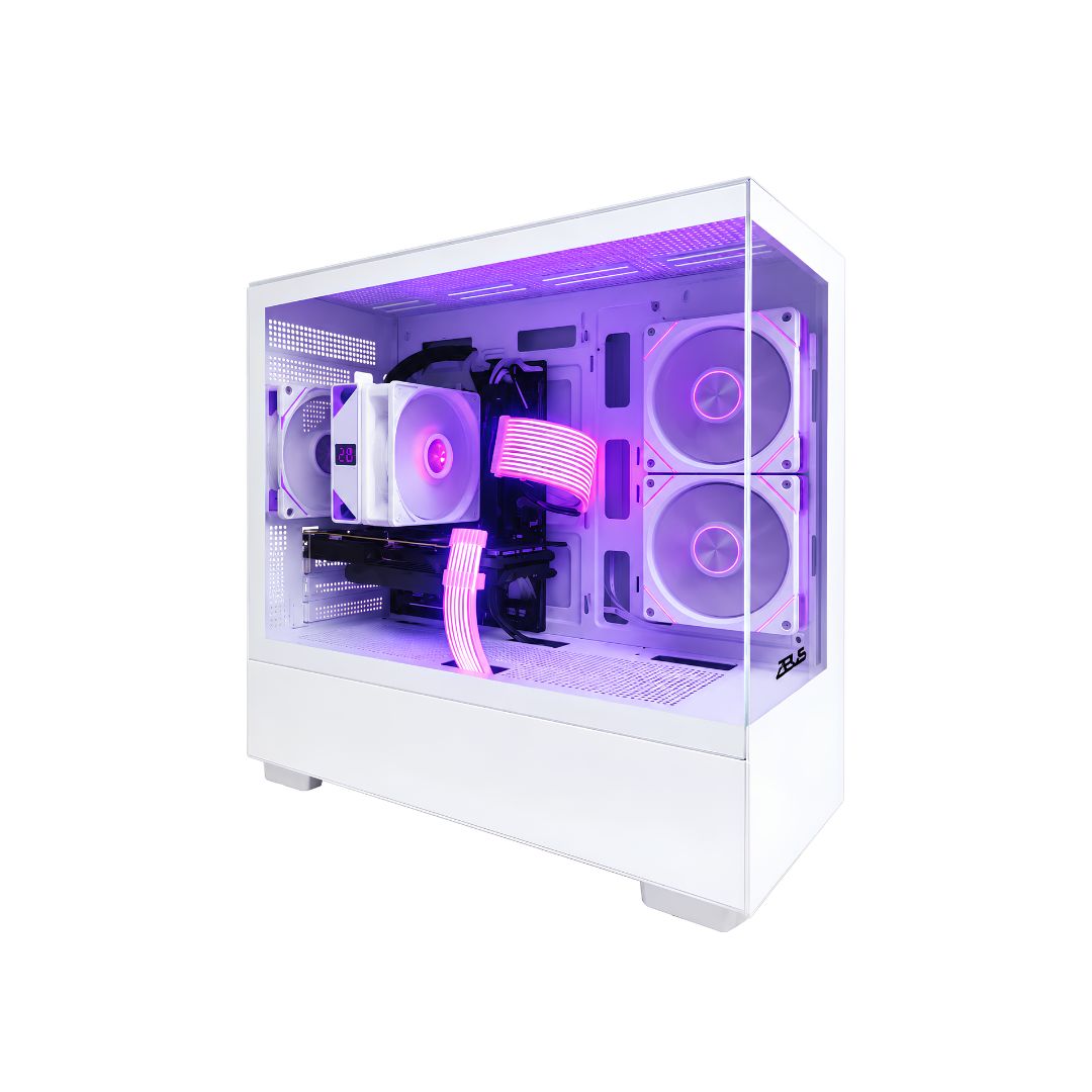Raptor Pro Z6 - Computer Case, White