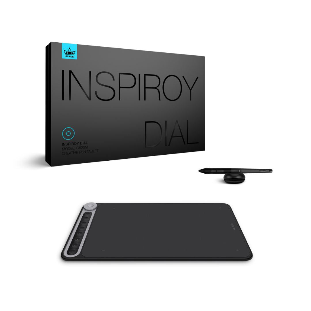 Huion Inspiroy Dial Q620M Drawing Tablet (266 x 166mm)