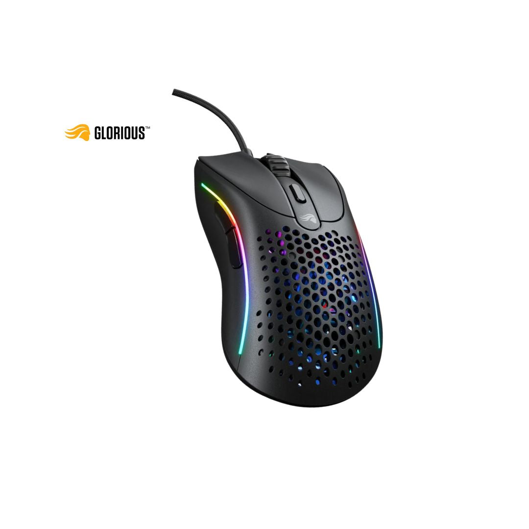 Glorious Gaming Model D2 Wired Gaming Mouse - Matte Black
