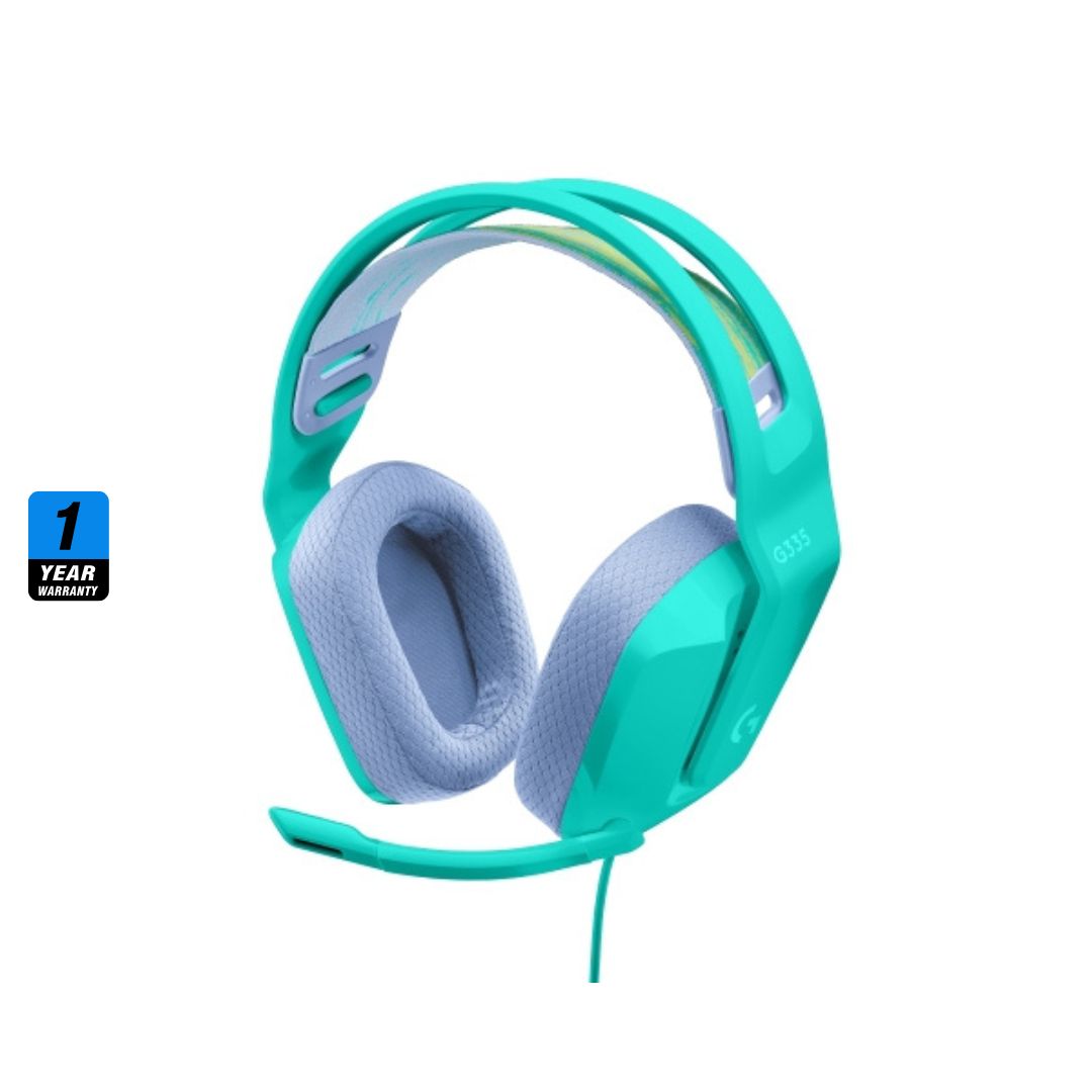 Logitech G335 Wired Gaming Headset - Mint