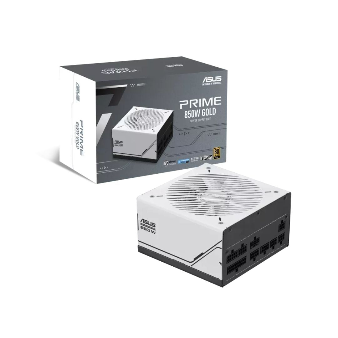 ASUS Prime AP-850G - 850W Gold 80+ Gold, Full Modular, PCIe 5.0