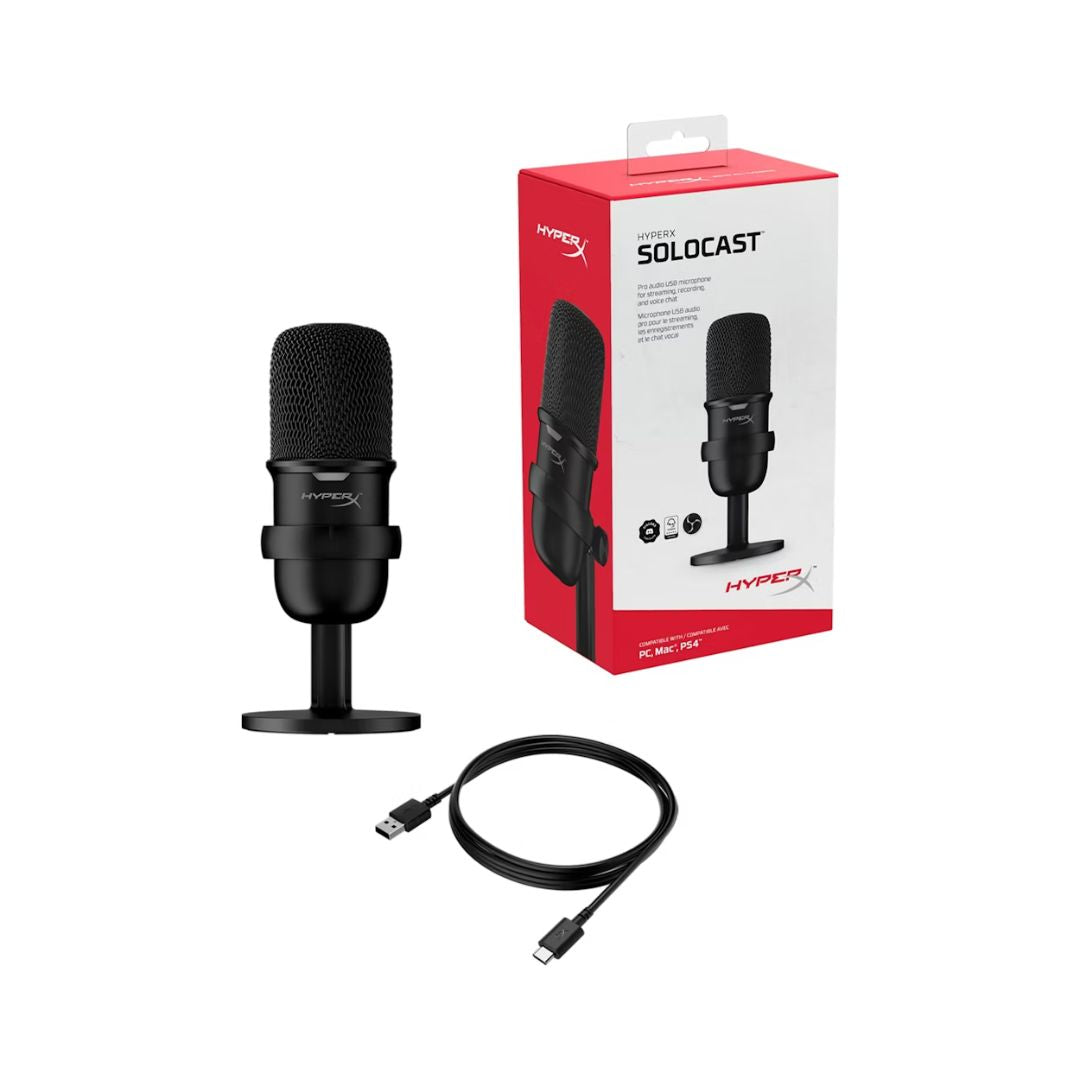 HyperX Solo Cast Microphone - Black