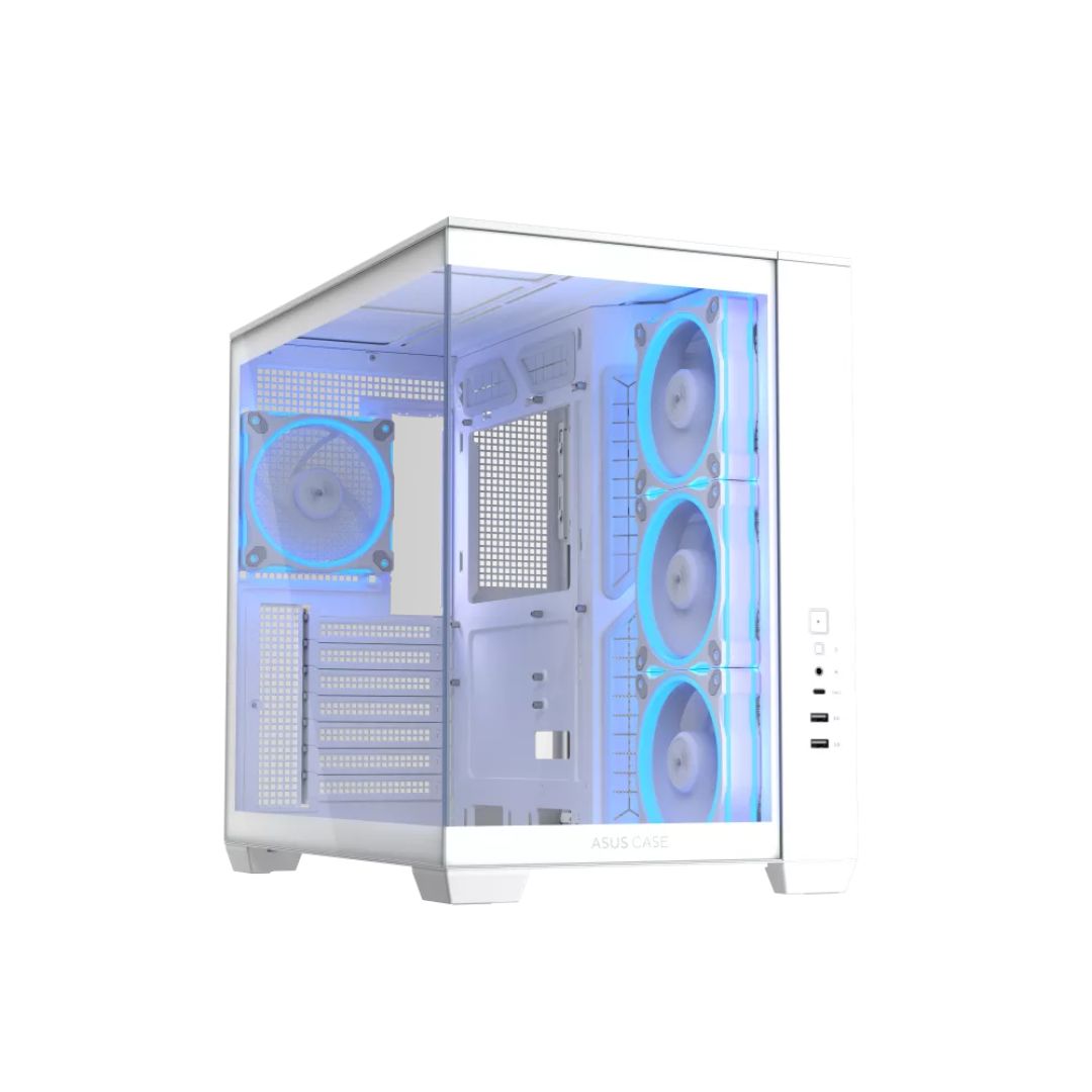 ASUS A32 PLUS Case , 4 Fan ARGB - White