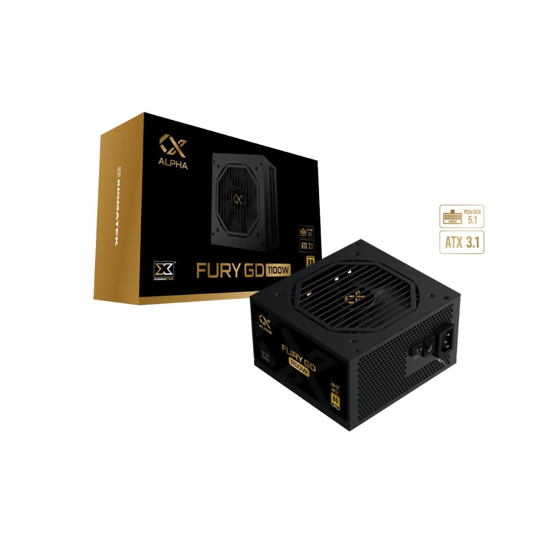 Xigmatek Fury GD 1100W Gold 80+ PCIE 5.0 Fully Modular