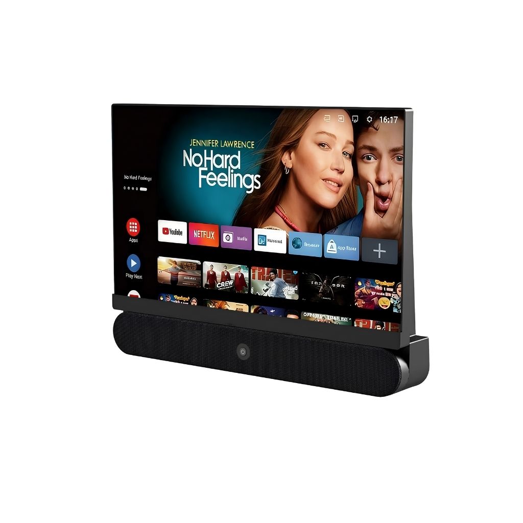 Raptor 24" Portable Smart TV - Full HD, 10000mAh Battery - Black