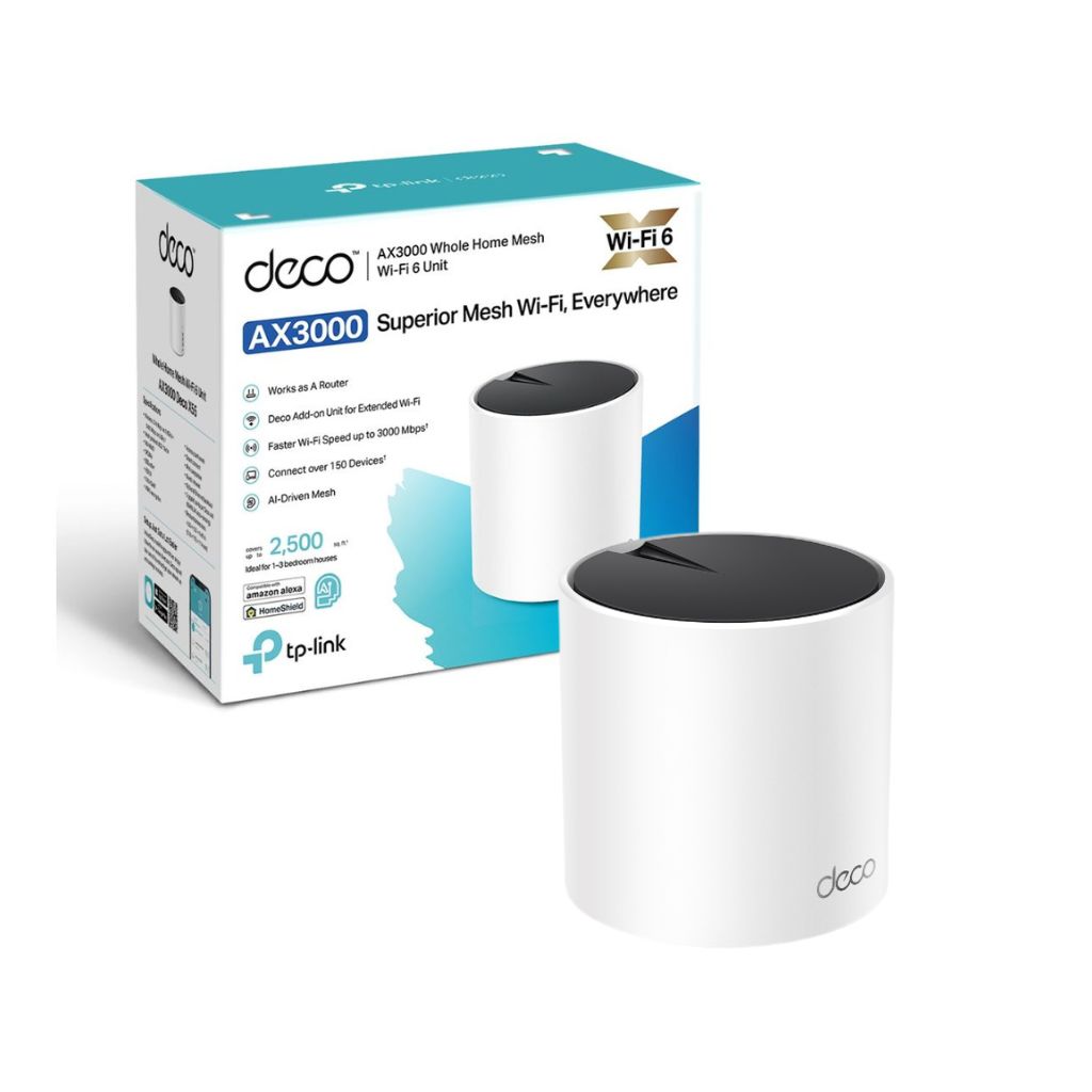 TP-Link Deco X55 AX3000 Wi-Fi 6 Mesh System 1-Pack