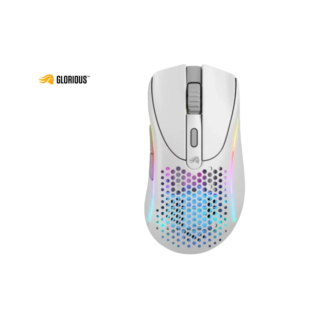 ماوس الألعاب اللاسلكي Glorious Gaming Model D2 - أبيض 