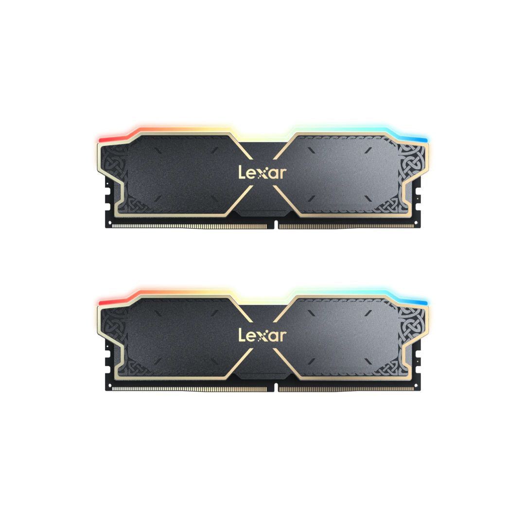 Lexar THOR RGB DDR5 Ram 32GB (2x16GB) 6000MHz CL38 - Black