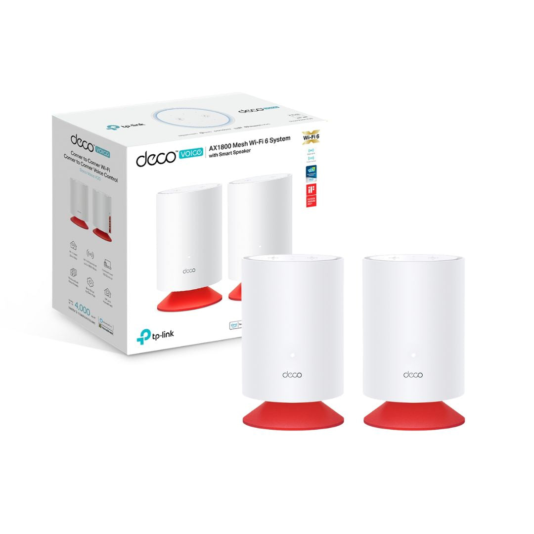 TP-Link Deco Voice X20 AX1800 Wi-Fi 6 Alexa 2-Pack | Iraq
