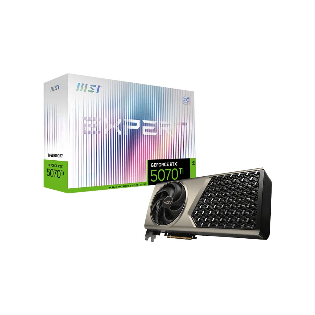 MSI GeForce RTX 5070 Ti EXPERT 3X OC - 16GB
