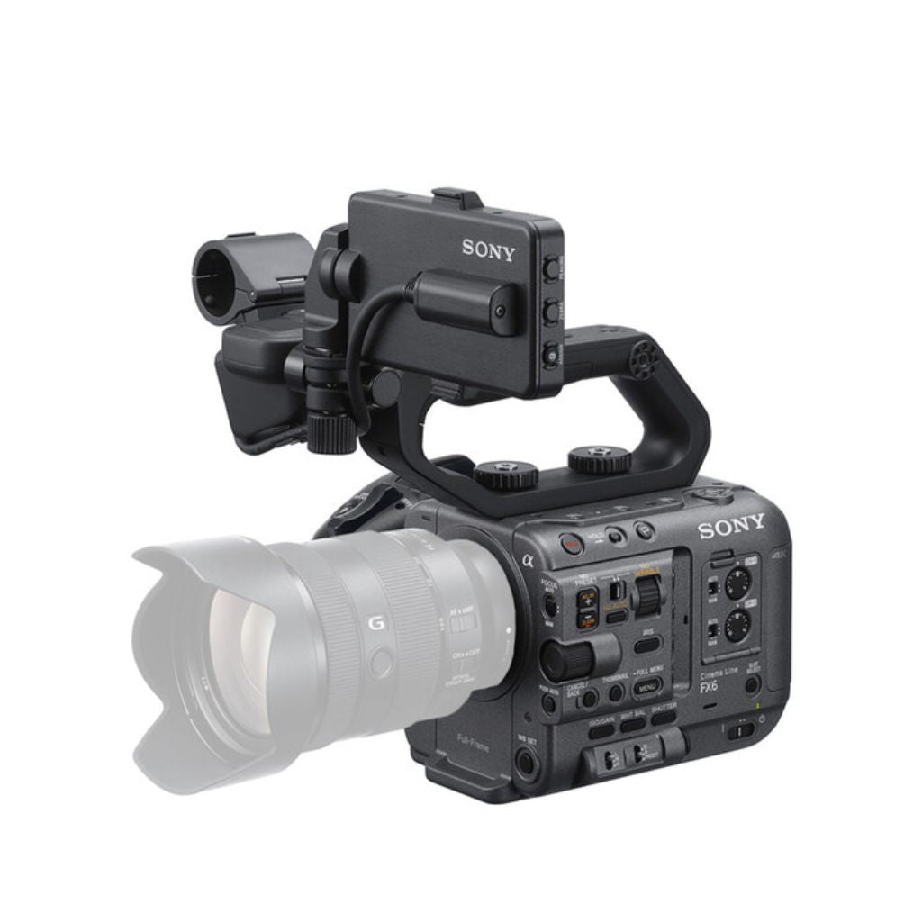 Sony FX6 Full-Frame Cinema Camera (Body Only) – 4K 120p, Dual Base ISO, Electronic Variable ND