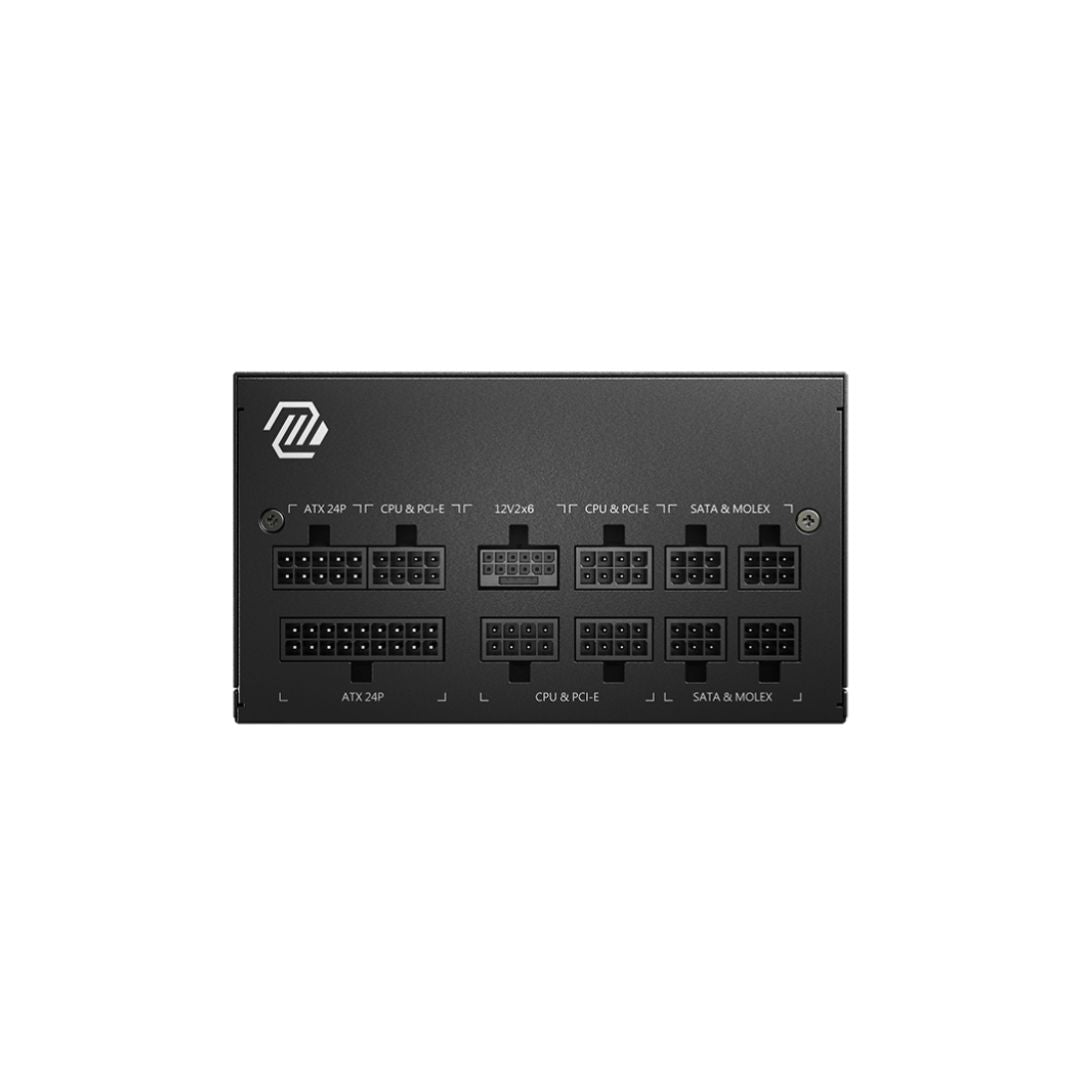 MSI MAG A650GL - 650 واط 80 بلس جولد مزود طاقة معياري بالكامل