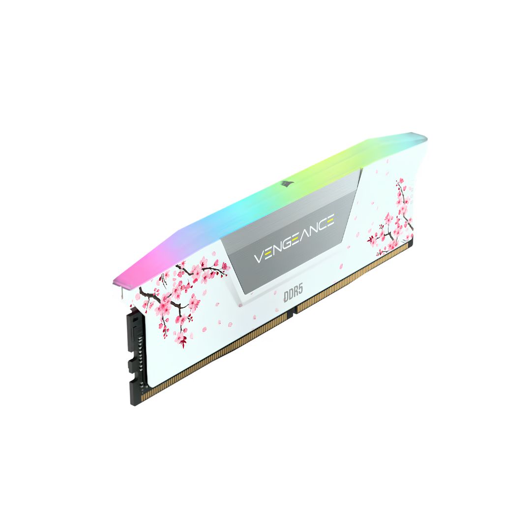 Corsair Vengeance 32GB (2x16GB) DDR5 6000MHz CL30 - Cherry Blossom White