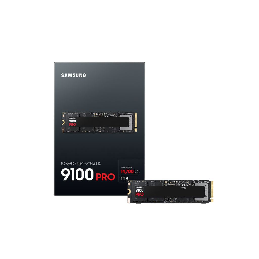 Samsung 9100 Pro 1TB NVMe SSD - M.2 PCIe Gen 5