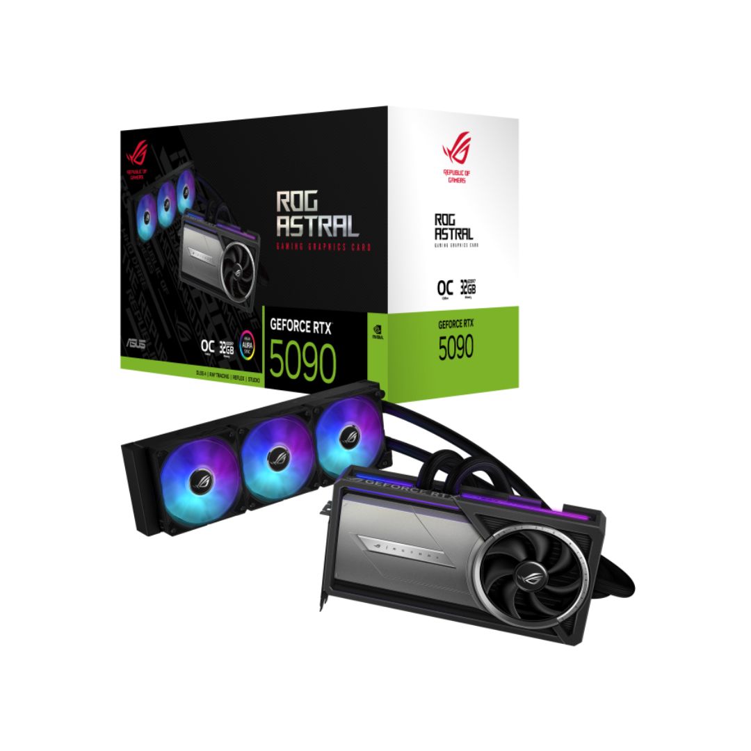 بطاقة الرسومات ASUS ROG Astral LC GeForce RTX™ 5090 سعة 32 جيجابايت GDDR7 OC Edition
