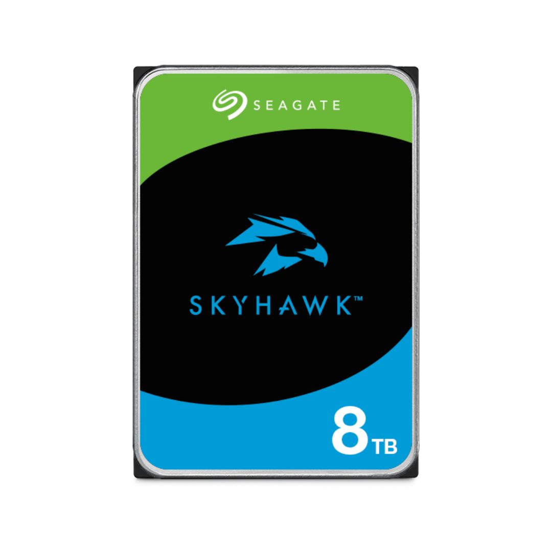 محرك الأقراص الصلبة الداخلي Seagate SkyHawk 3.5 - سعة 8 تيرابايت