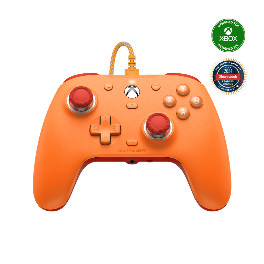 GameSir G7 SE Xbox Wired Controller - Vibrant Orange