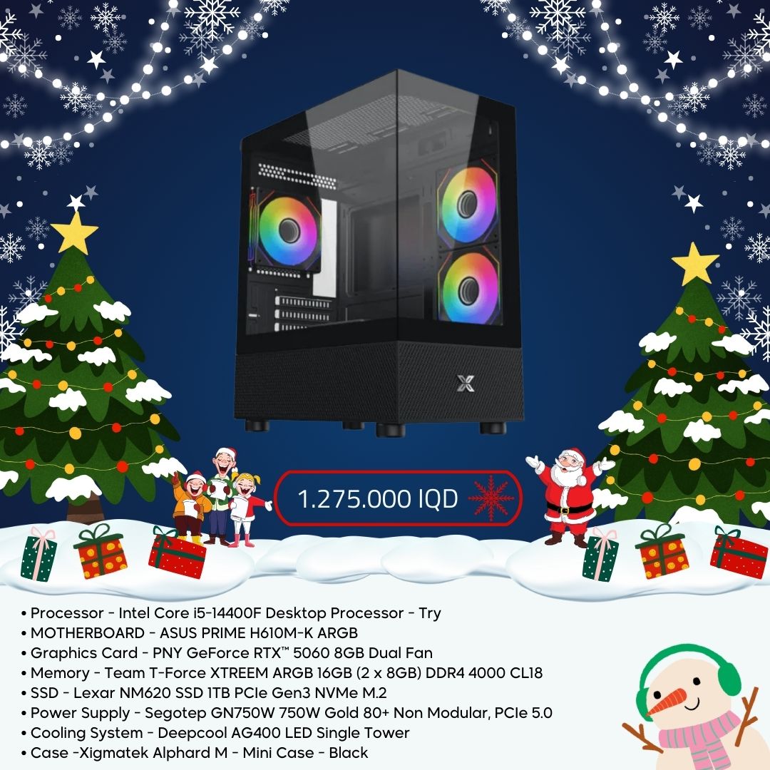 Pc Build intel i5 14400F, RTX 5060 8GB