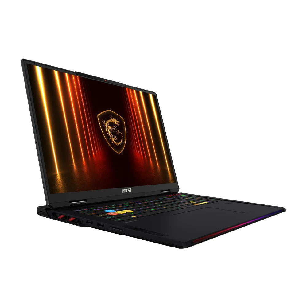 MSI Raider A18 HX A9WIG-205AE, AMD Ryzen 9-9955HX3D, RAM 64GB, SSD 2TB, NVIDIA RTX 5090 24G, 18 Inch UHD+ (4k+) 120Hz, Core Black