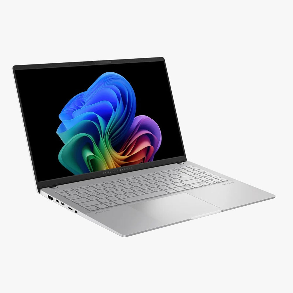 Asus Vivobook S 15 K5507QA-MA048W, Snapdragon X Plus, RAM 16GB, 1TB SSD, Qualcomm® Adreno™, 15.6 3K OLED 120Hz, Cool Silver