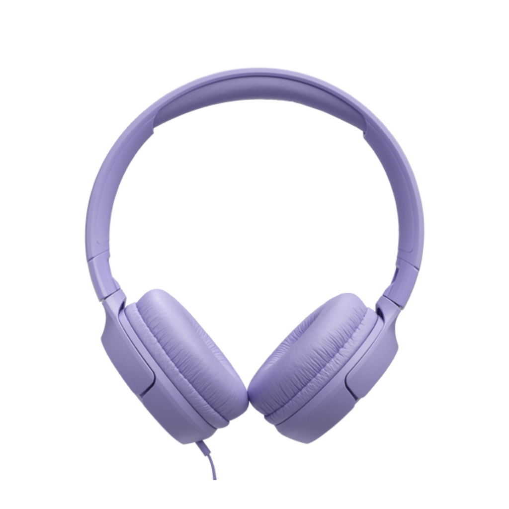 سماعات رأس JBL Tune 520C USB-C عالية الدقة سلكية توضع على الأذن - أسود