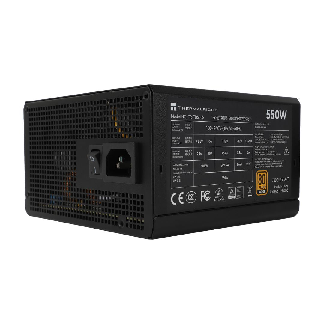 Thermalright TR TB-550S 550W 80+ Bronze Power Supply