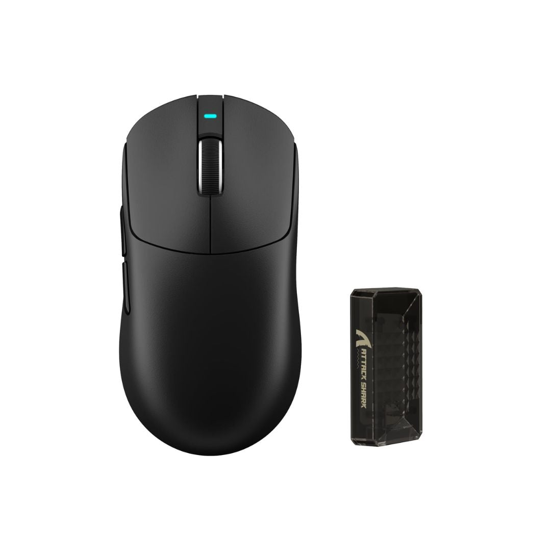 ATTACK SHARK X8 Plus Wireless Gaming Mouse - Black