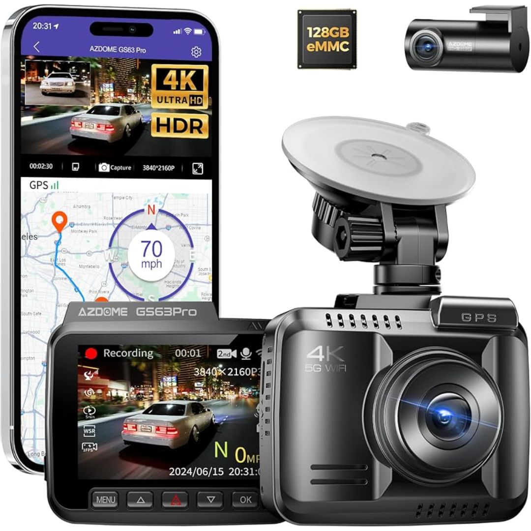 AZDOME GS63H Pro | 4K Night Vision Dash Cam in Iraq