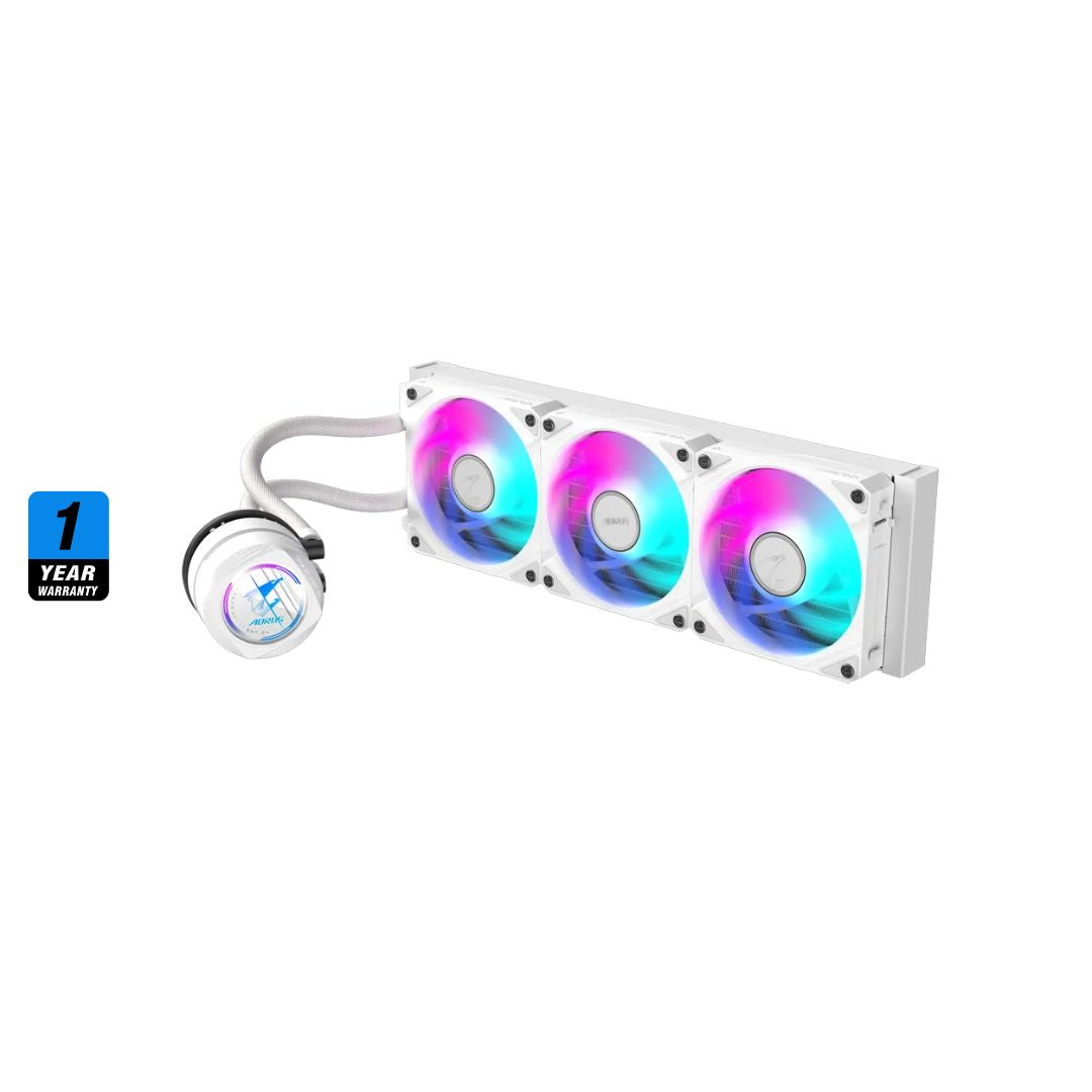 GIGABYTE AORUS WATERFORCE II 360 ICE - White