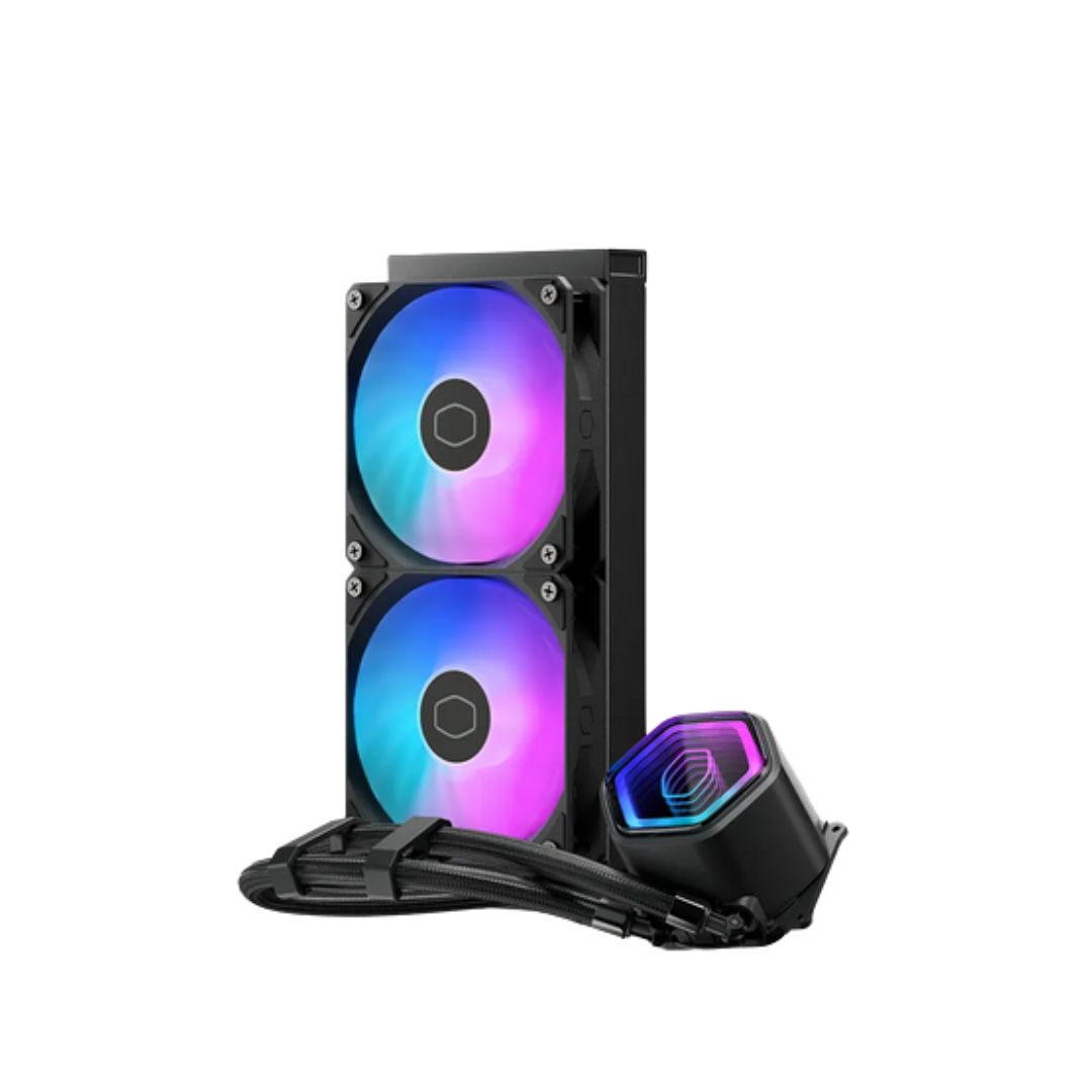 مبرد Cooler Master MasterLiquid 240L Core II ARGB - أسود 