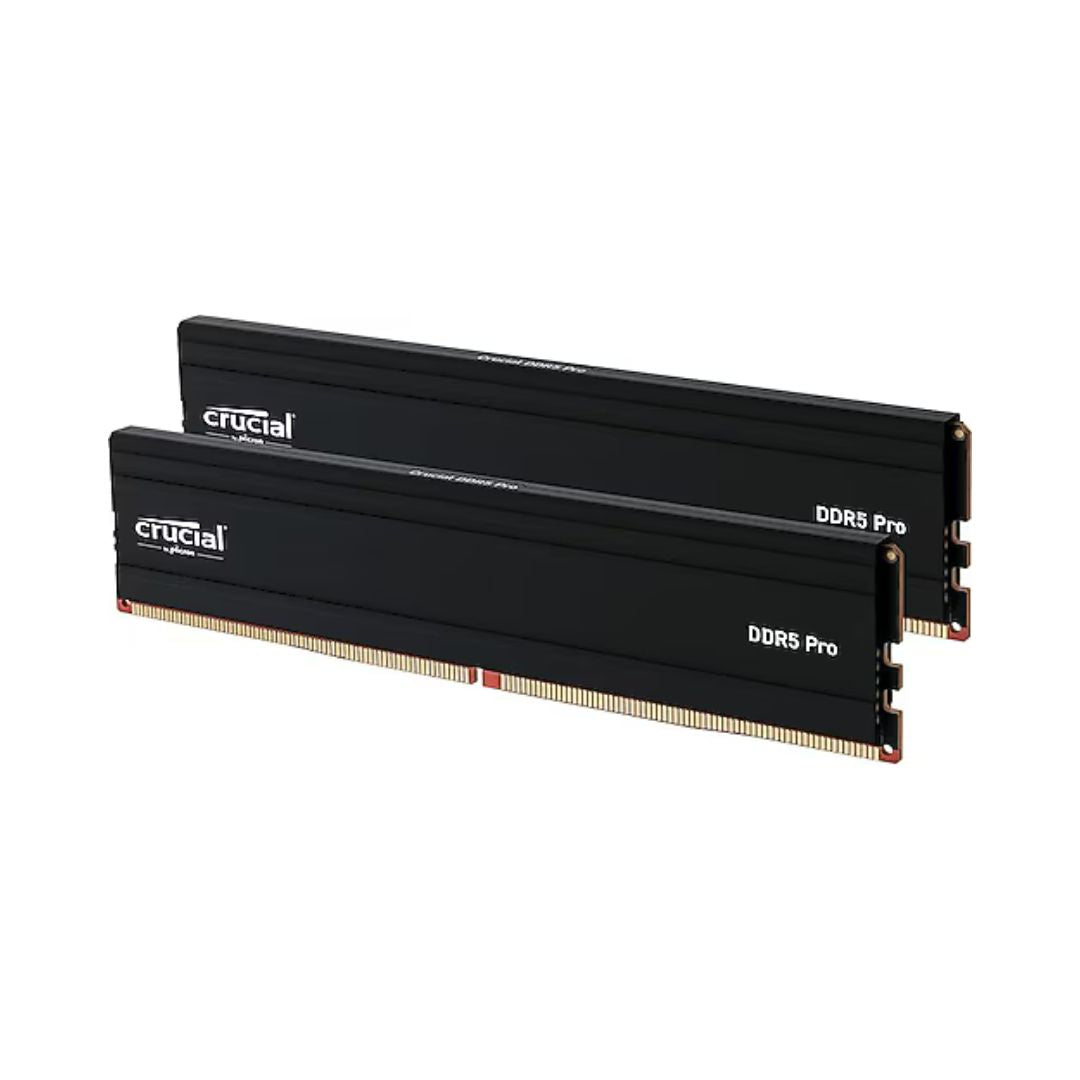 Crucial DDR5 48GB (2x24GB) 6000Mhz CL48 RAM - Black