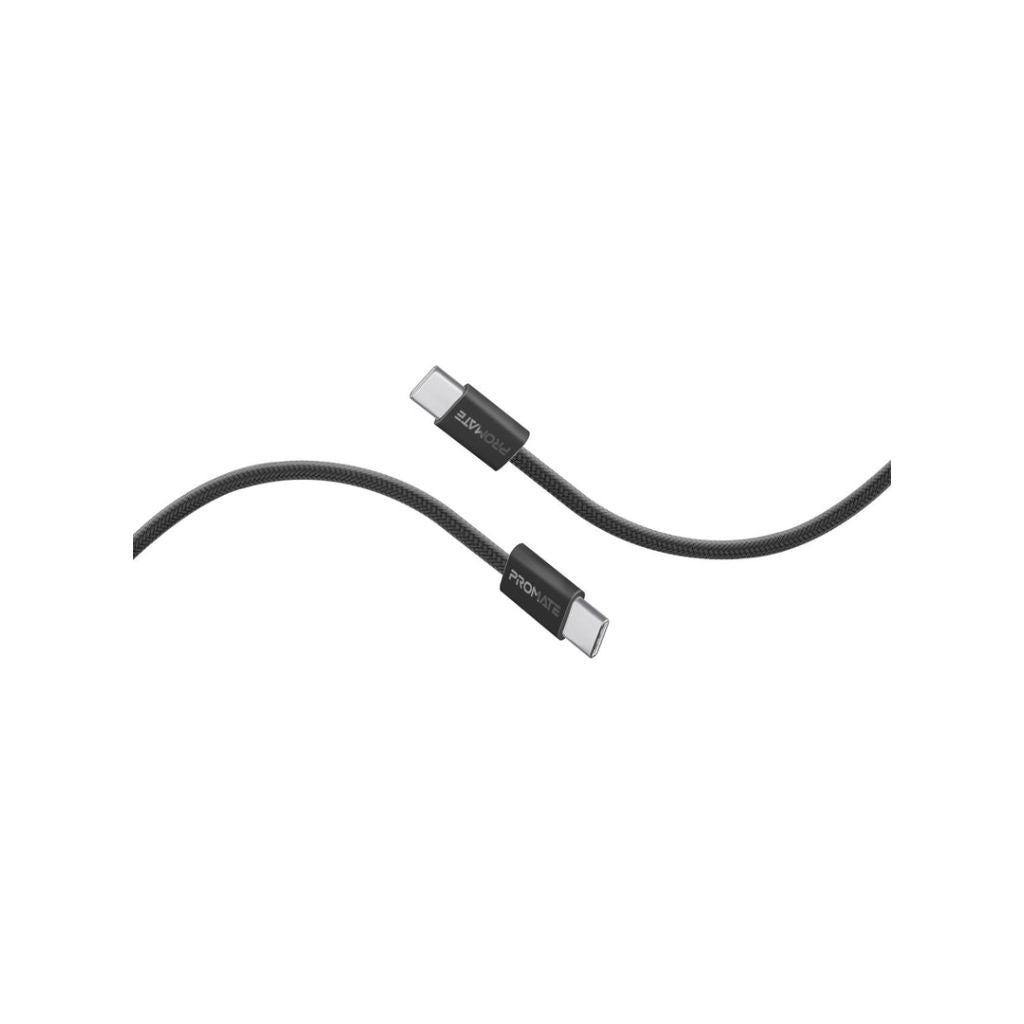 Promate EcoLine-CC120 60W USB-C to USB-C Cable 1.2M - Navy