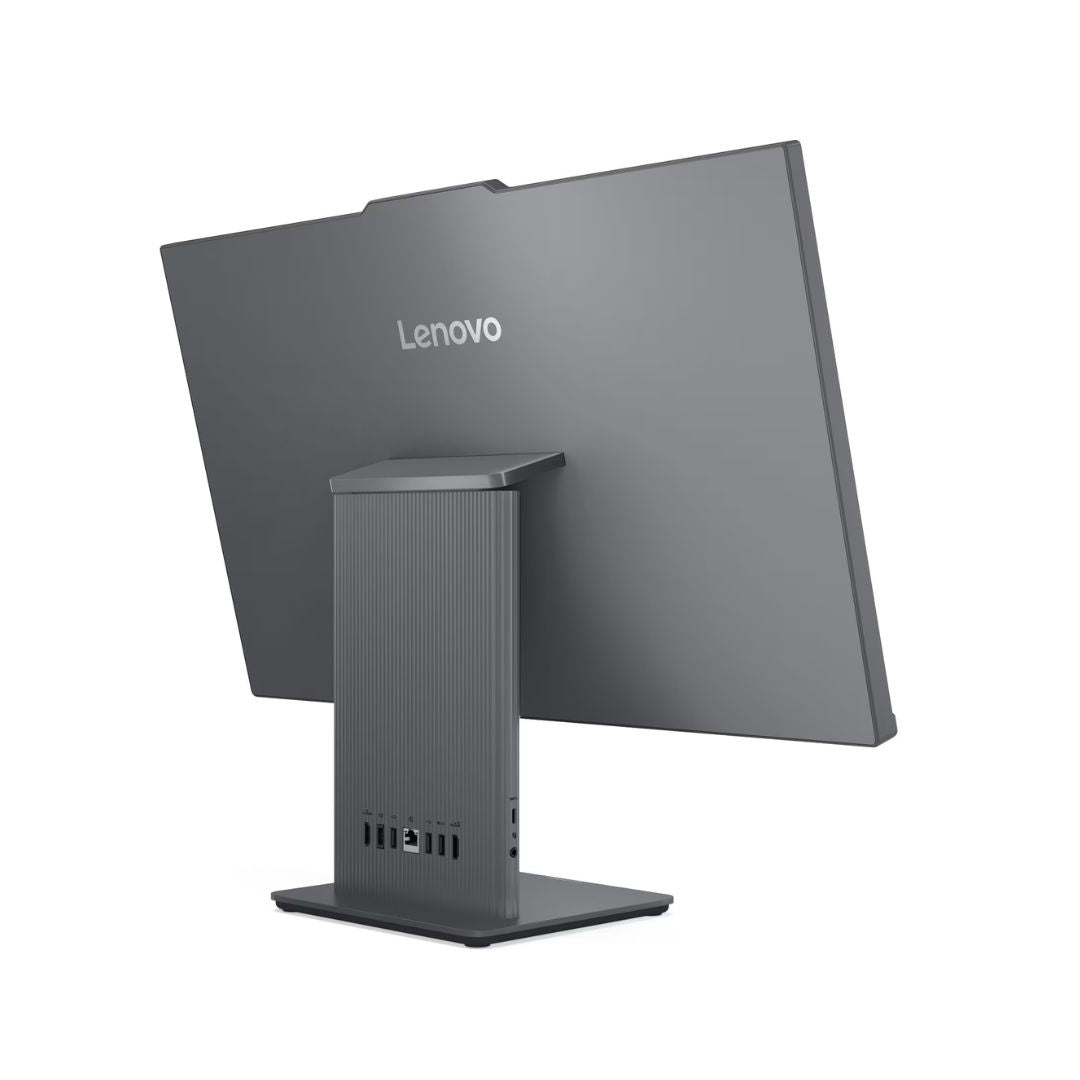 جهاز لينوفو IdeaCentre 24IRH9 المتكامل (M6AK)، معالج Intel Core i5-13420H، ذاكرة وصول عشوائي 8 جيجابايت، قرص صلب SSD بسعة 512 جيجابايت، معالج رسومات Intel® UHD، شاشة لمس IPS بدقة FHD مقاس 24 بوصة، لون أسود