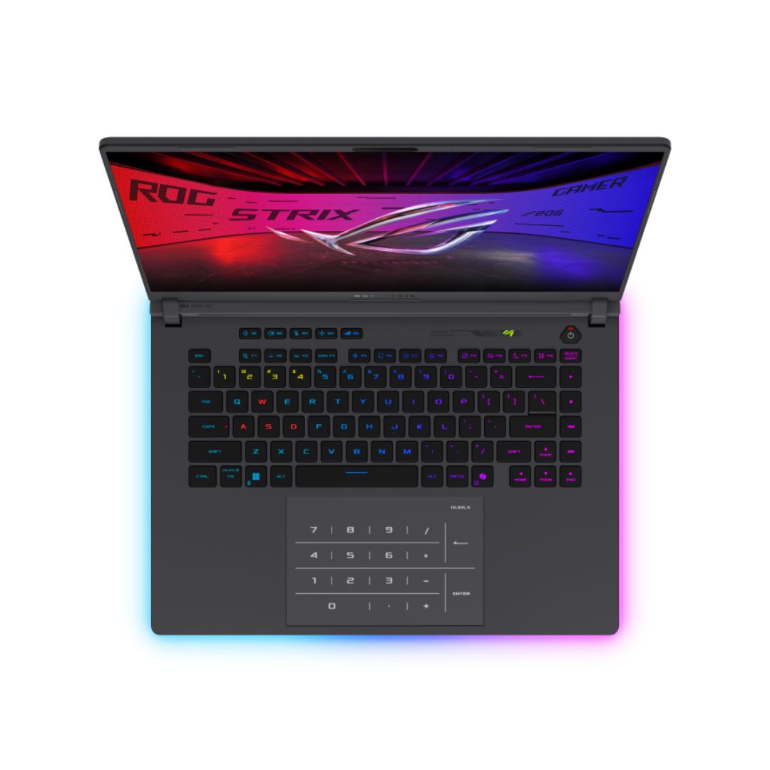 ASUS ROG Strix G16 614PH-RV023 - AMD Ryzen 9-8940HX, RAM 16GB, SSD 512GB, RTX 5050 8GB, 16.0 Inch WUXGA 165Hz, Eclipse Gray