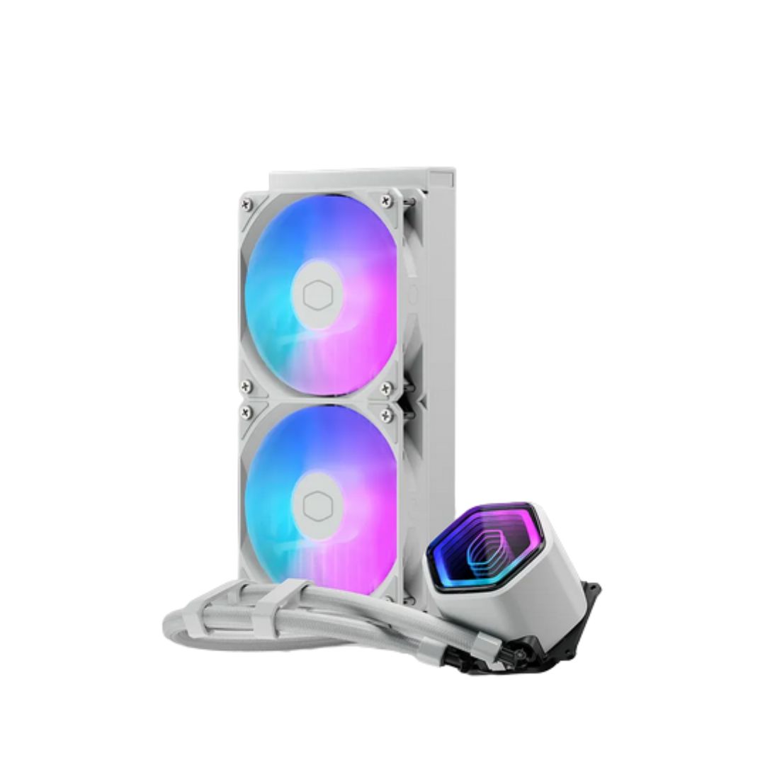 مبرد Cooler Master MasterLiquid 240L Core II ARGB - أبيض 