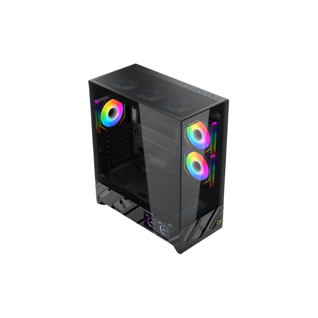Xigmatek Alphard Pro Mid Tower Case - Black