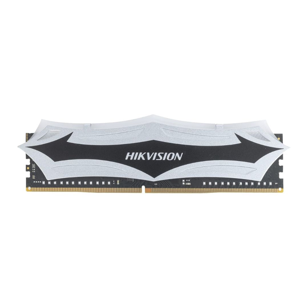 Hikvision U100 16GB (1x16GB) 3200Mhz CL16 DDR4 RGB Desktop Memory - Silver