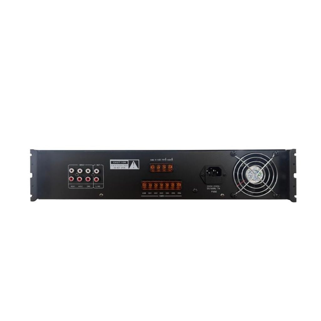 Hikvision DS-QAE0A240G1-VB6 240W 6-Zone Analog Amplifier
