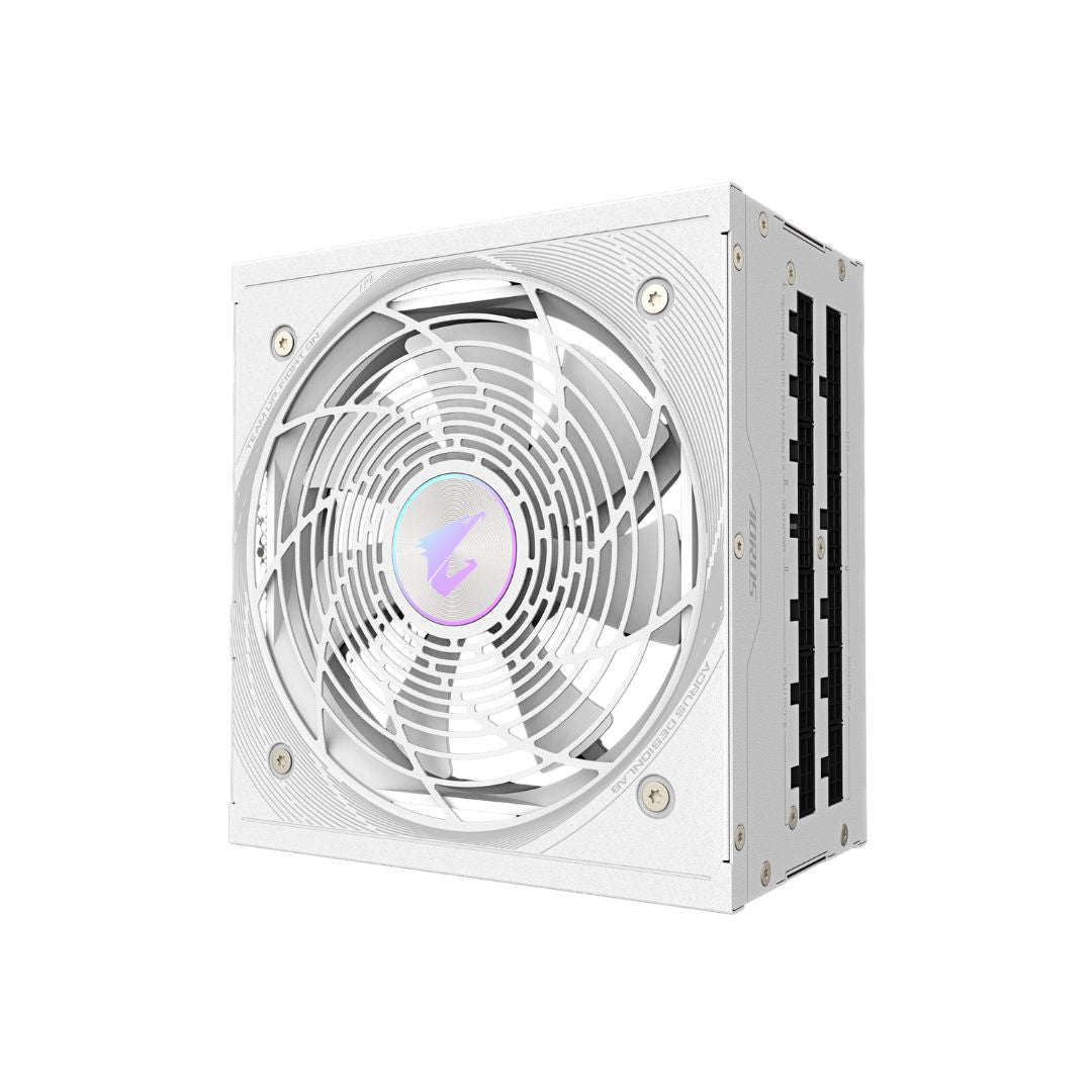 Gigabyte AORUS ELITE GP-AE1000PM ICE, Full Modular, 1000W 80+ Platinum, PCIe 5.1 - White