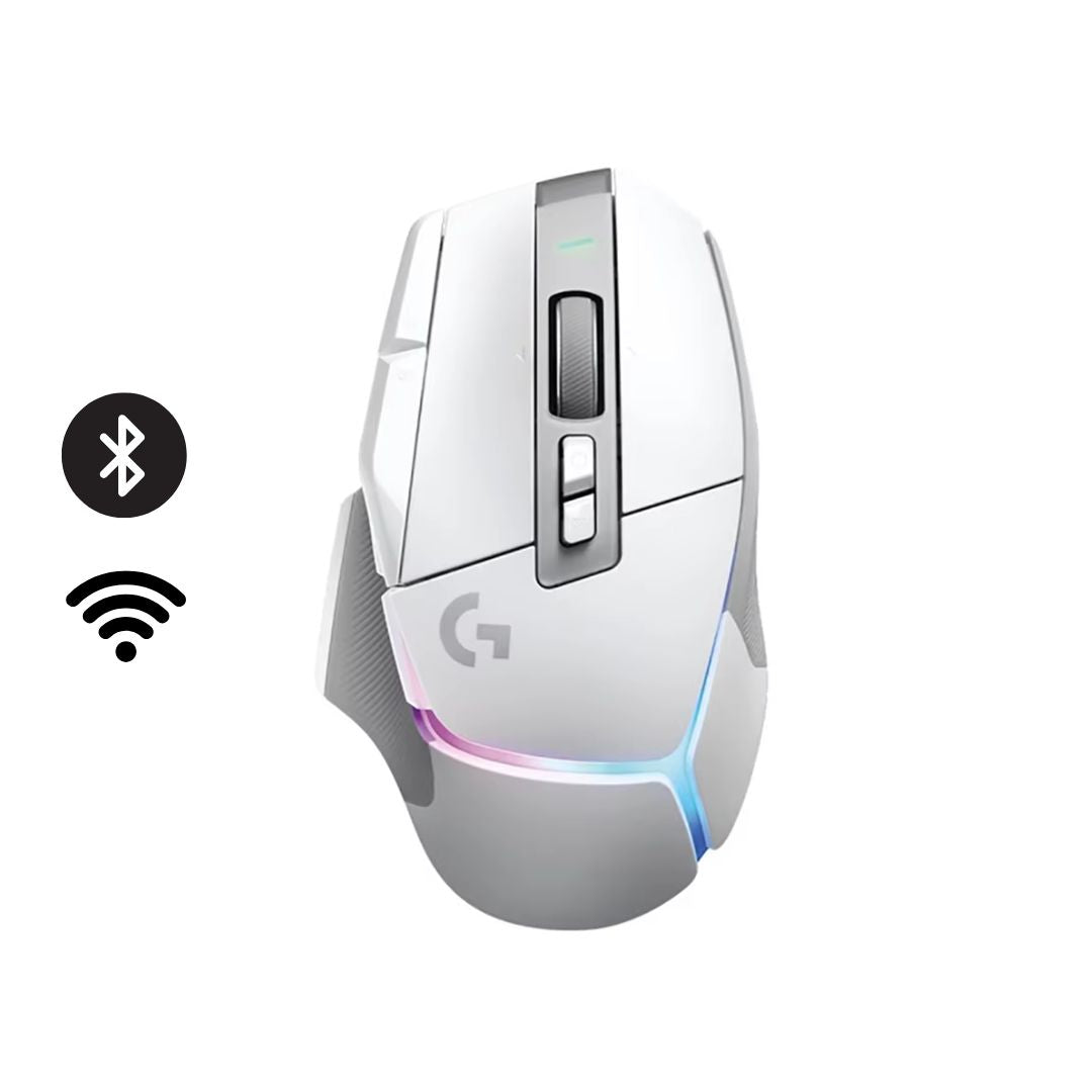 Logitech G502 X PLUS Lightspeed Wireless Optical Mouse - White
