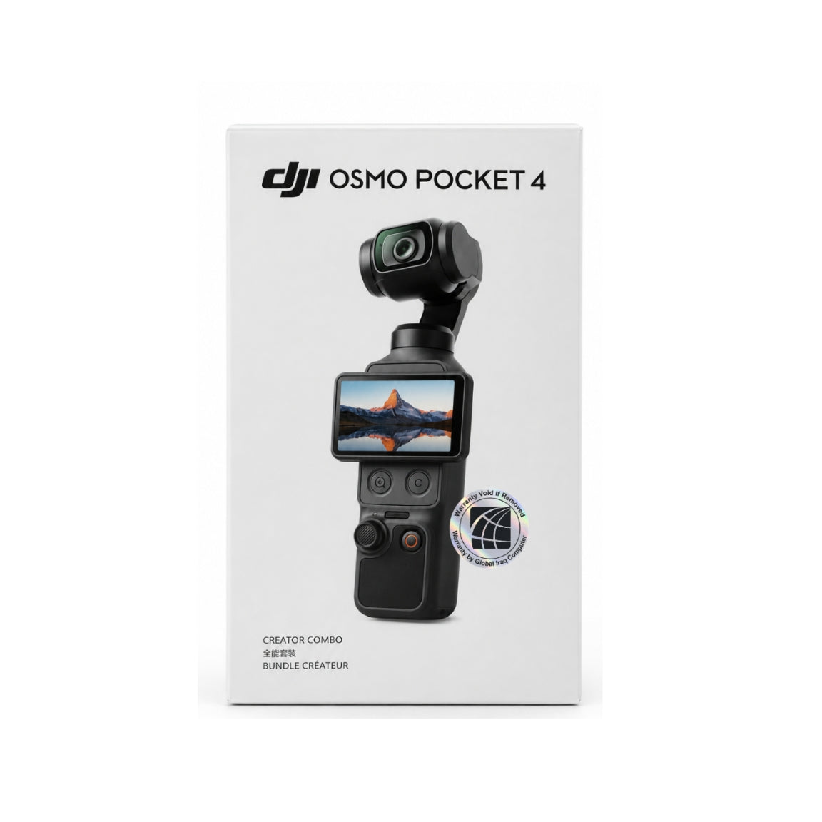 DJI Osmo Pocket 4 Creator Combo - 4K Gimbal Camera
