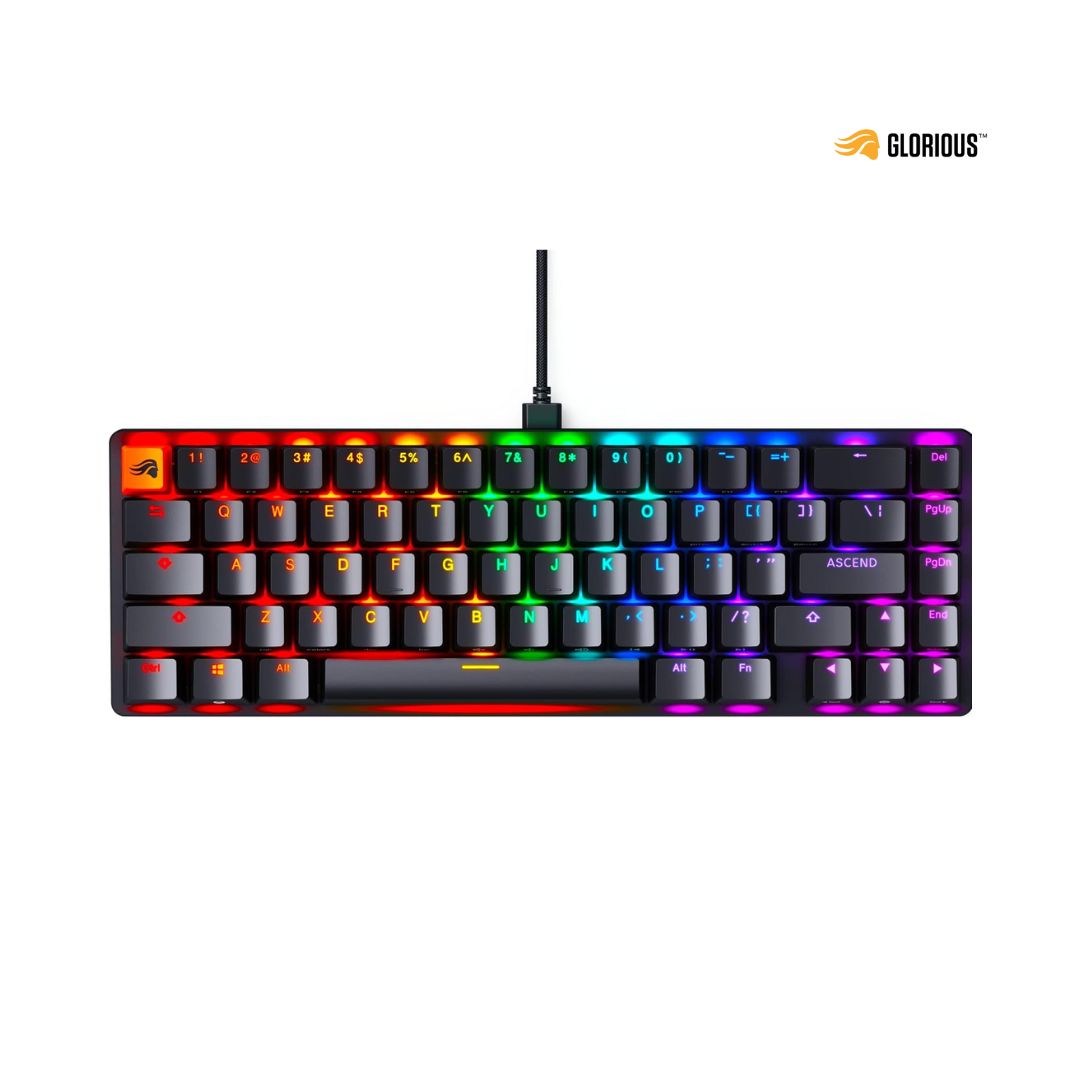 Glorious GMMK 2 65% Compact TKL Keyboard - Black