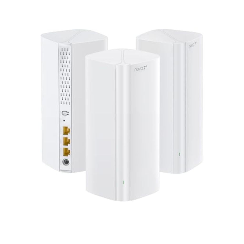 نظام Mesh Wi-Fi 7 للمنزل بالكامل Tenda EE3 Pro عبوة من 3 قطع BE3600