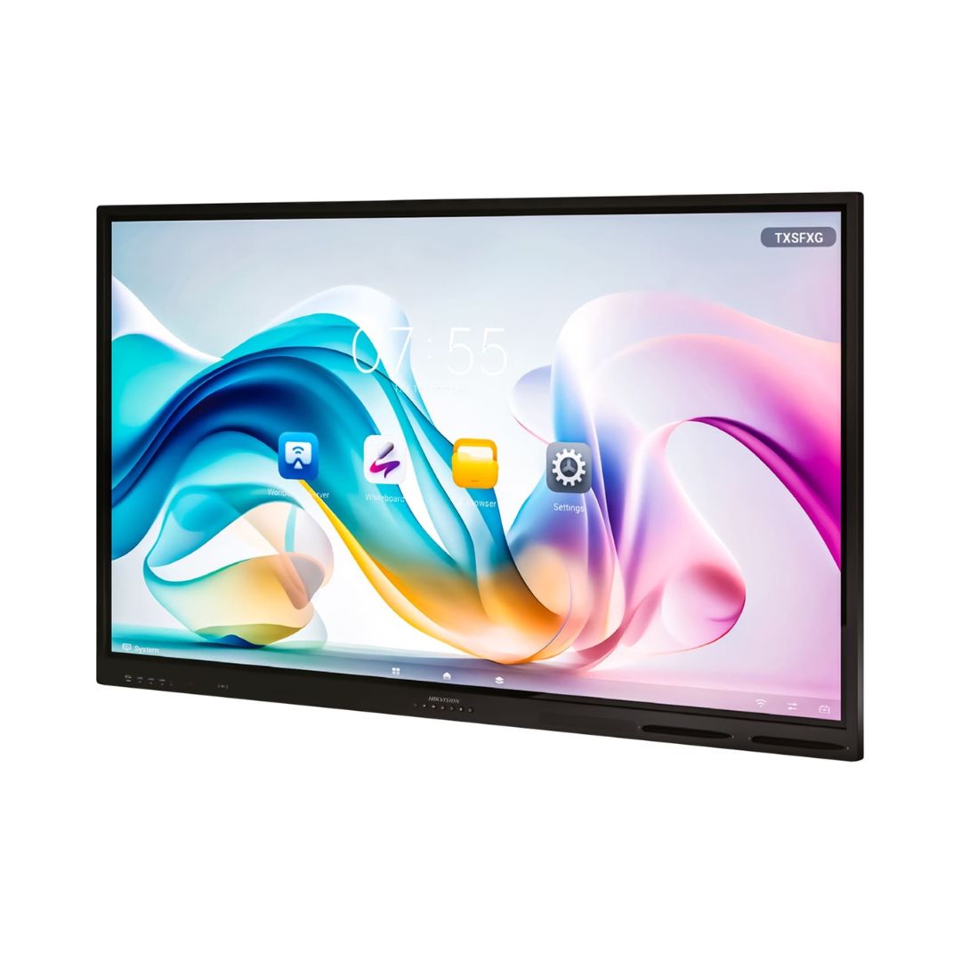 Hikvision 75-Inch 4K UHD Smart Interactive Whiteboard, Android 13.0, RAM 8GB, Storage 64GB