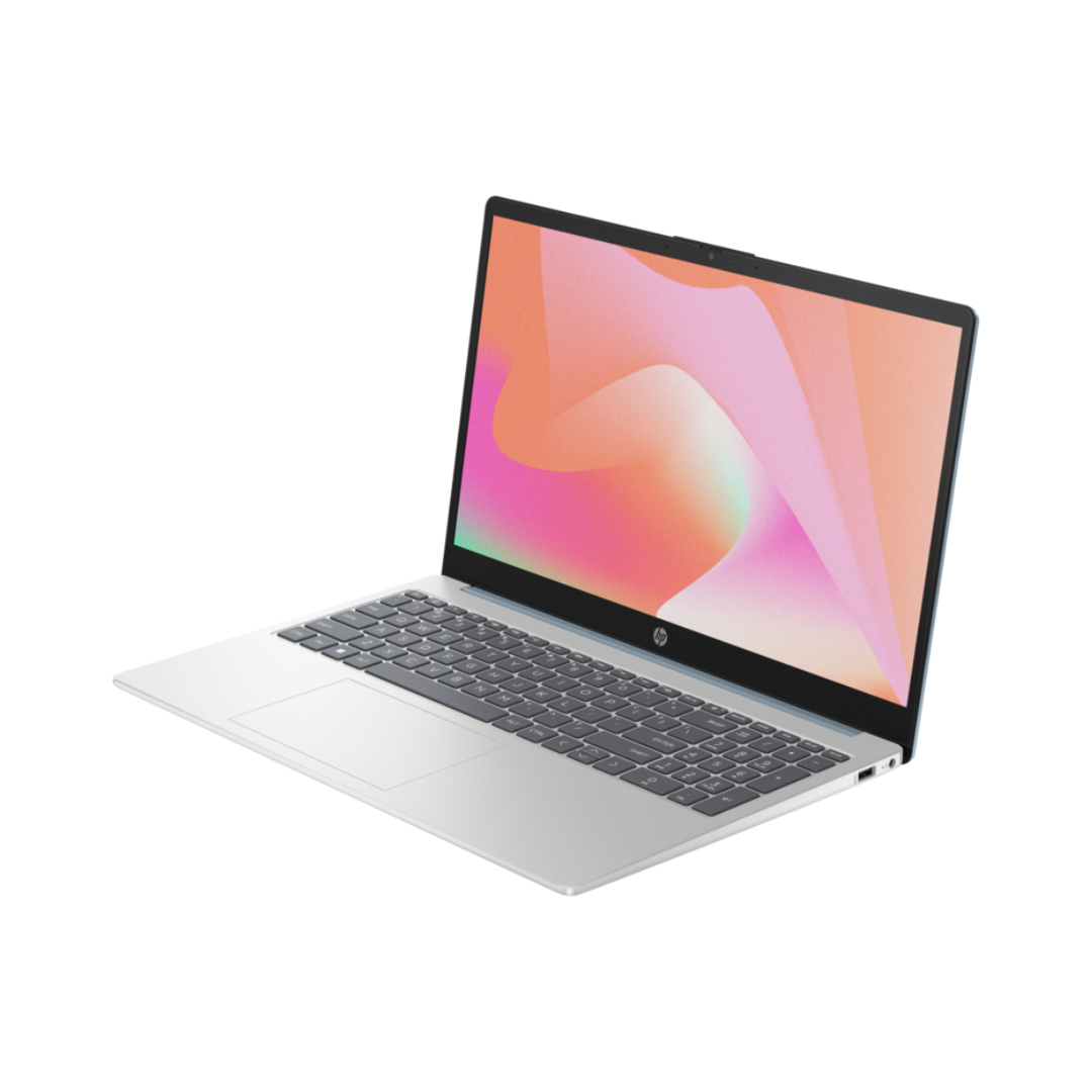 HP 15-FD0020ne، Intel Core i7-1355U، ذاكرة وصول عشوائي (RAM) سعة 8 جيجابايت، قرص SSD سعة 512 جيجابايت، Intel Iris Xe، شاشة 15.6 بوصة FHD IPS، أزرق