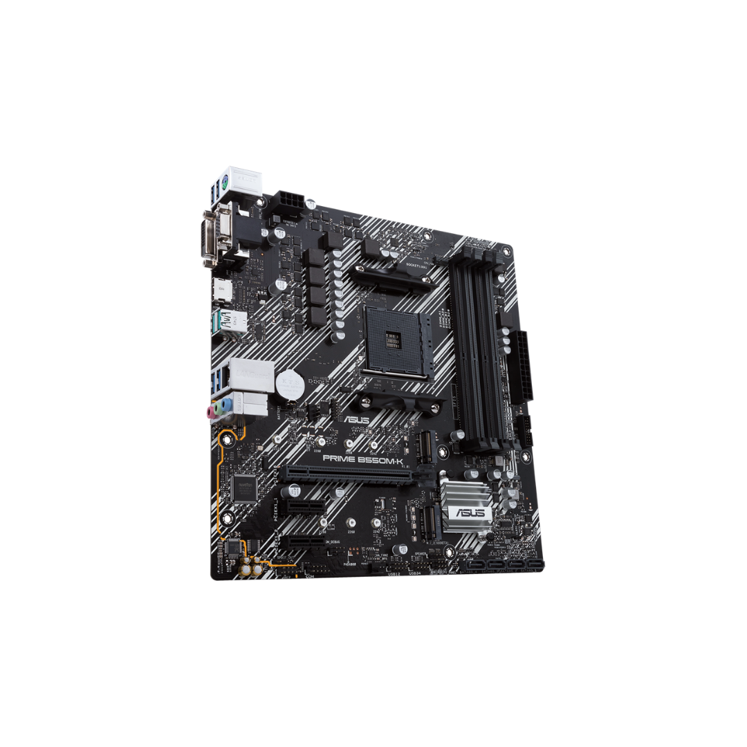 ASUS PRIME B550M-K - شركة القيم العالمية للحاسبات