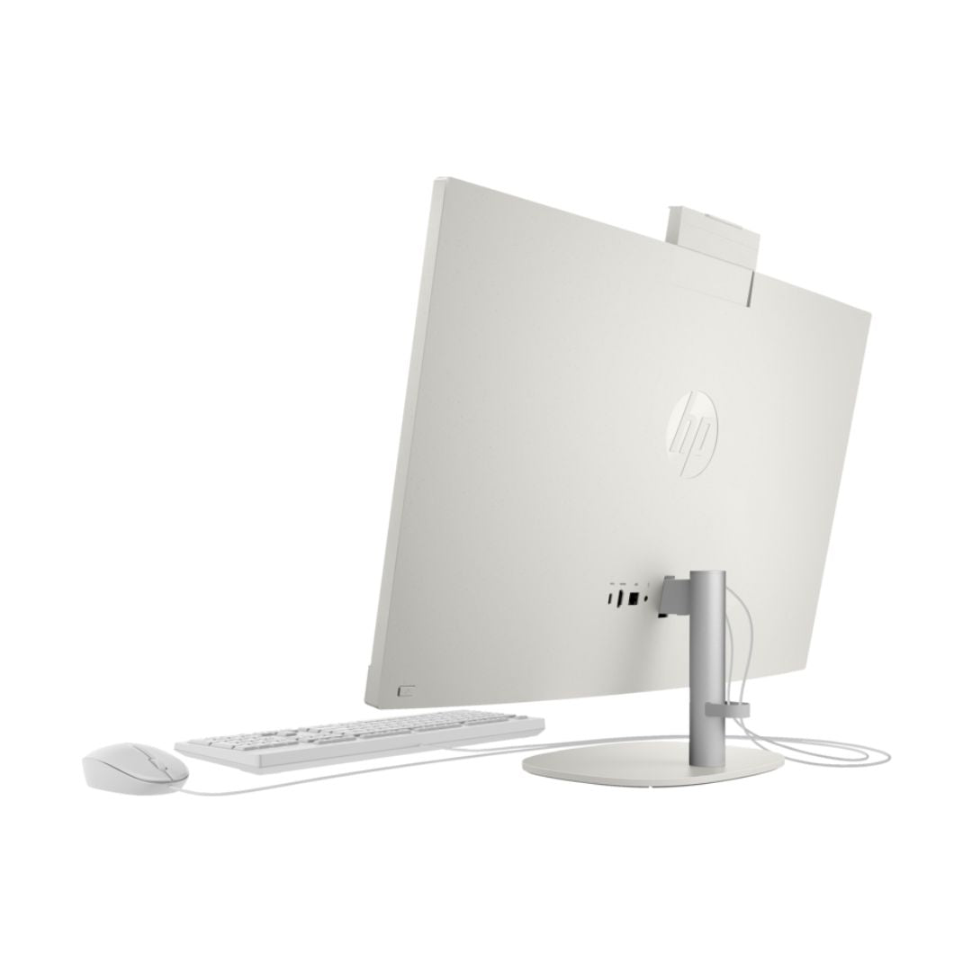 All In One HP 27-CR0156NH, Intel Core i7-1355U, RAM 8GB, SSD 512GB, Intel Iris Xe Graphics, 27 FHD, White